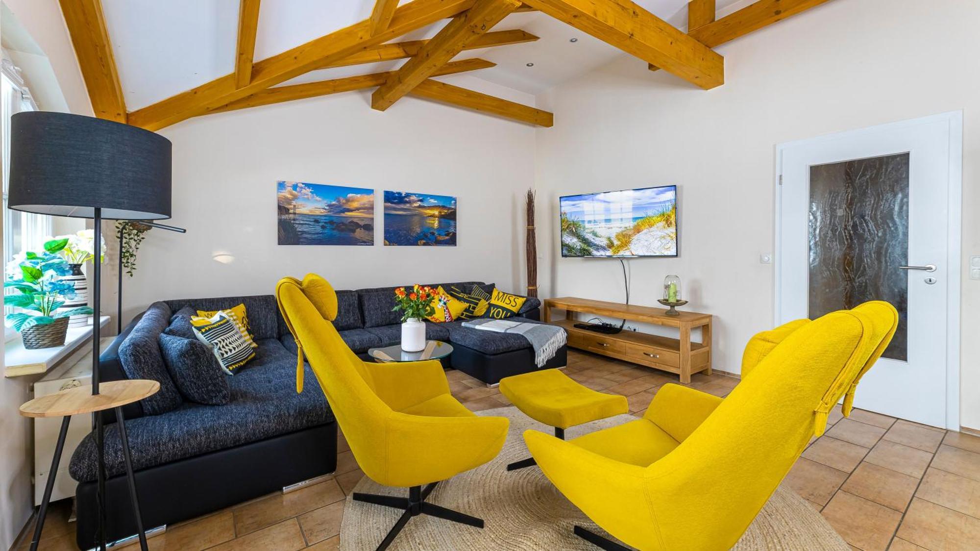 Haus Seeblick Mit 9 Wohnungen Alt Reddevitz Esterno foto